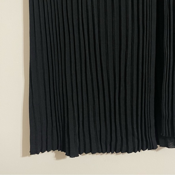 Bailey 44 women’s black Colin Pleated Knit sweater  Midi Skirt Size S - Picture 6 of 11